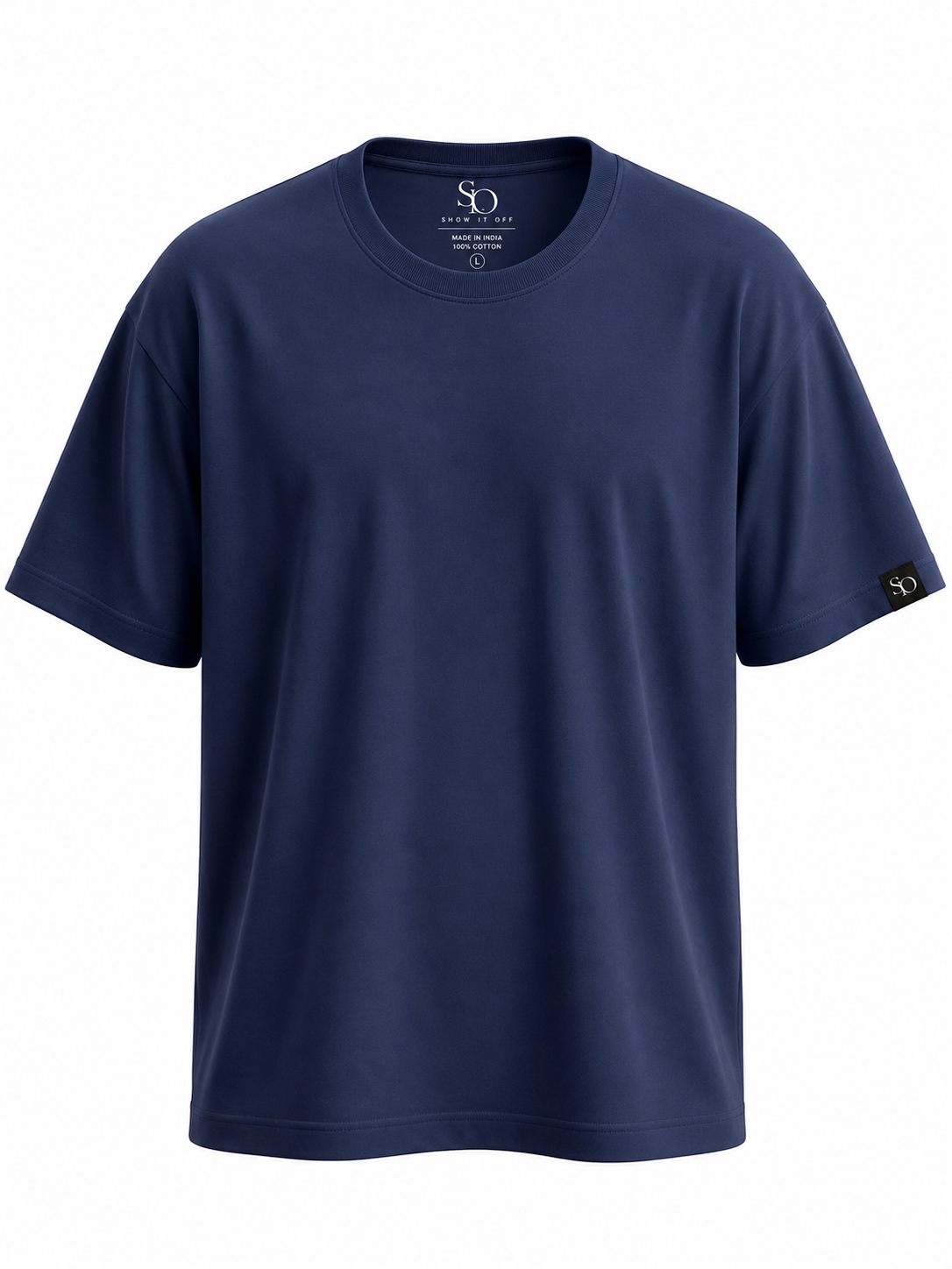 Deep Navy Classic Crew Neck Tshirt