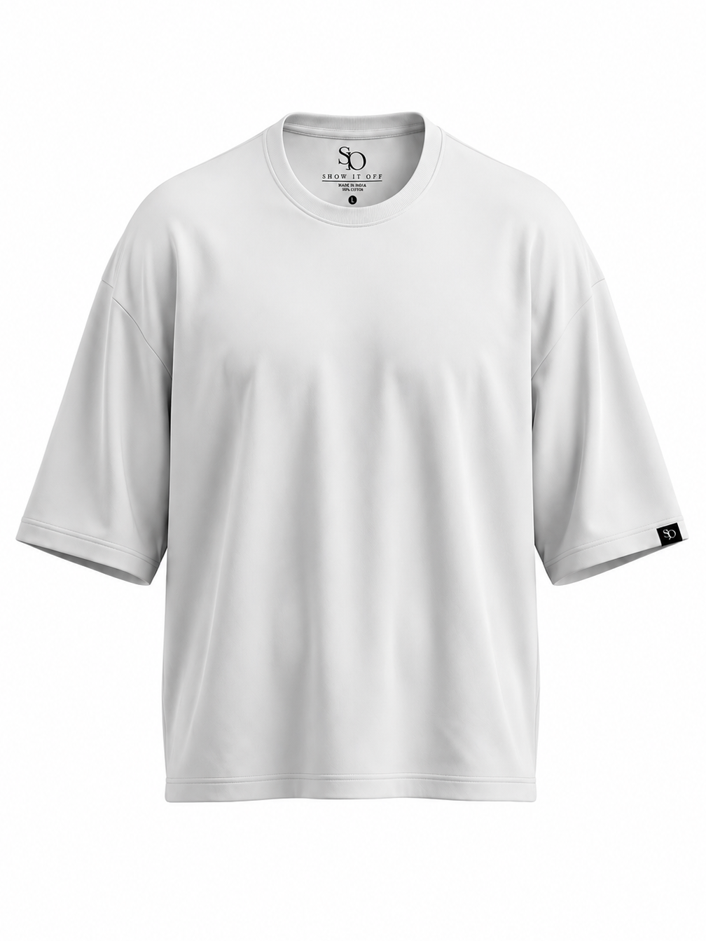 Artic White Oversized Tshirt
