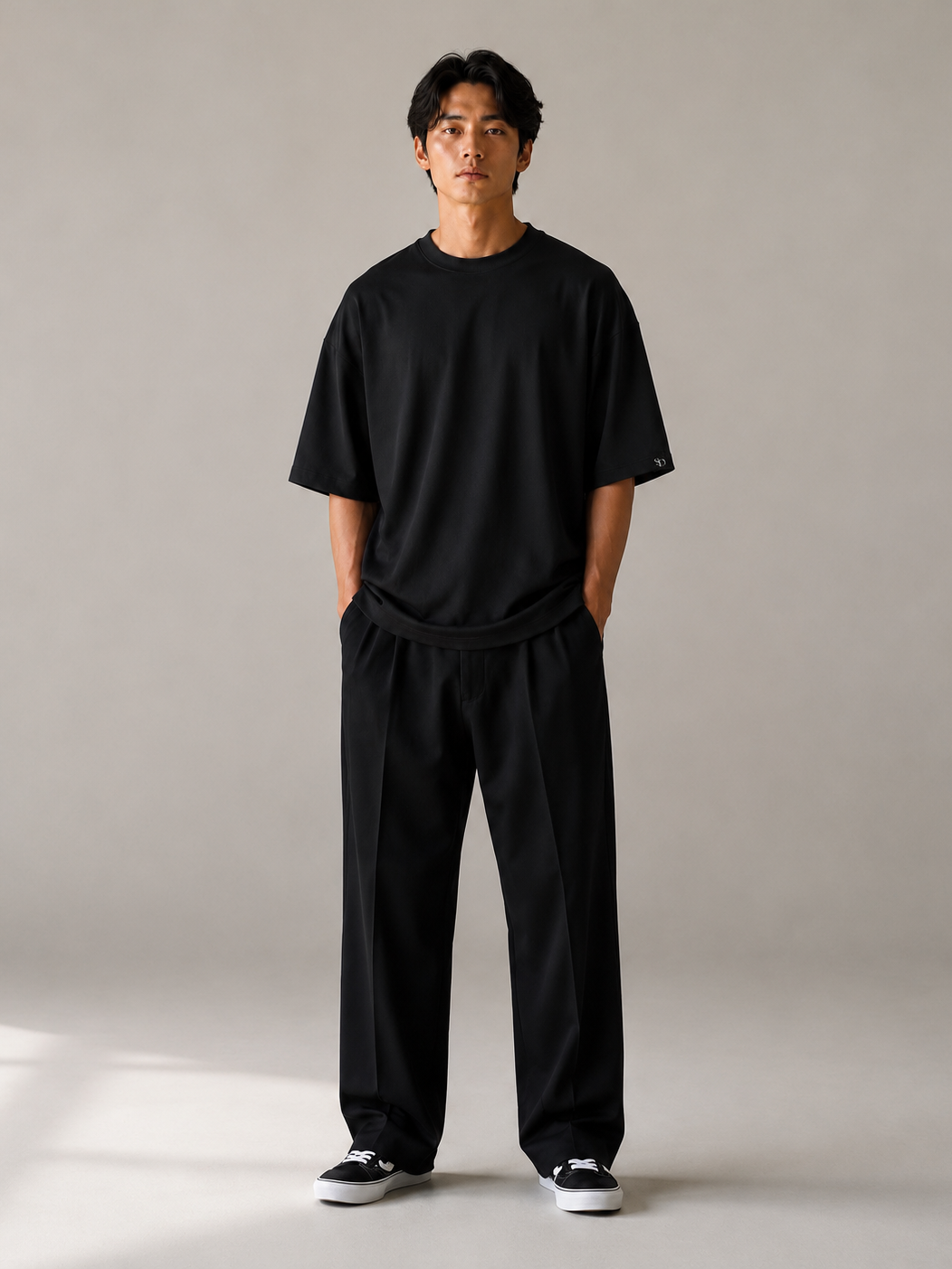 Midnight Black Oversized Tshirt