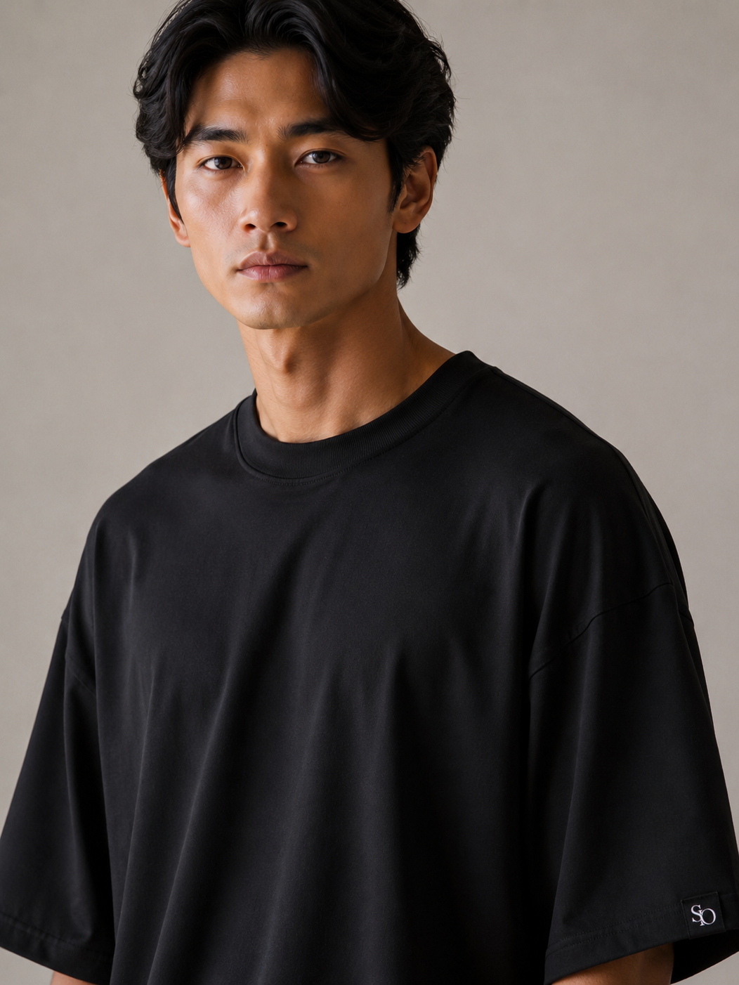 Midnight Black Oversized Tshirt