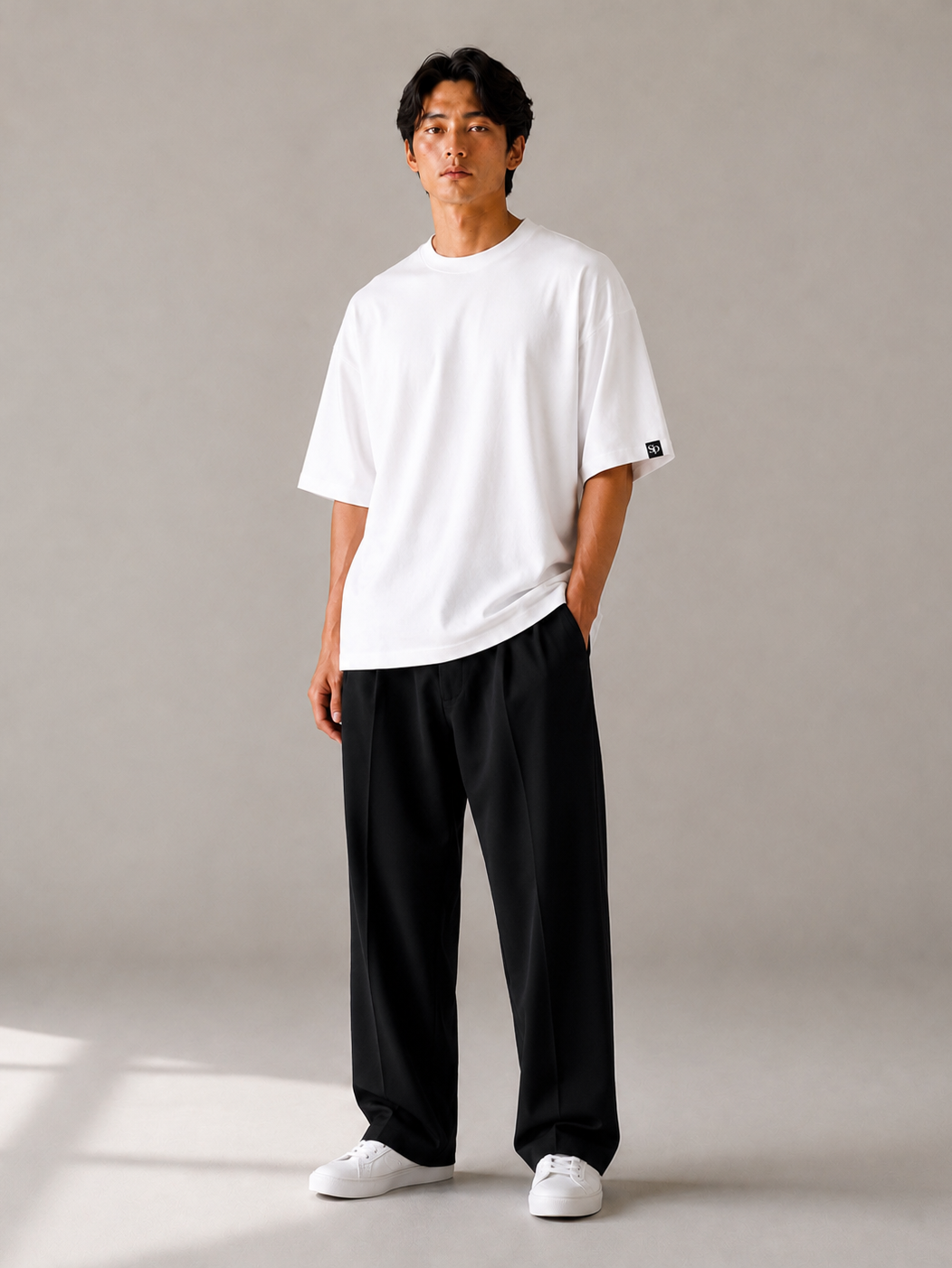 Artic White Oversized Tshirt