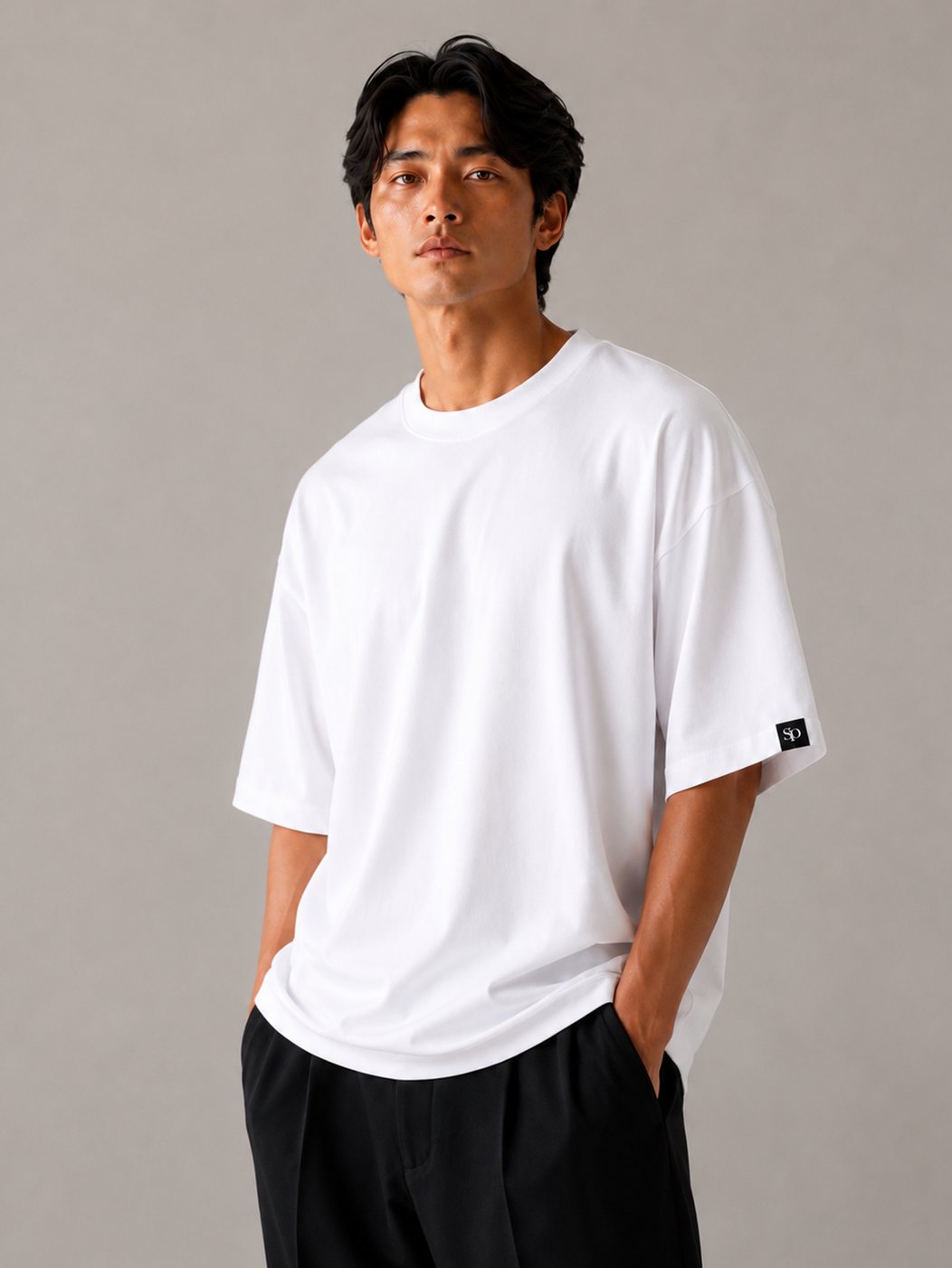 Artic White Oversized Tshirt