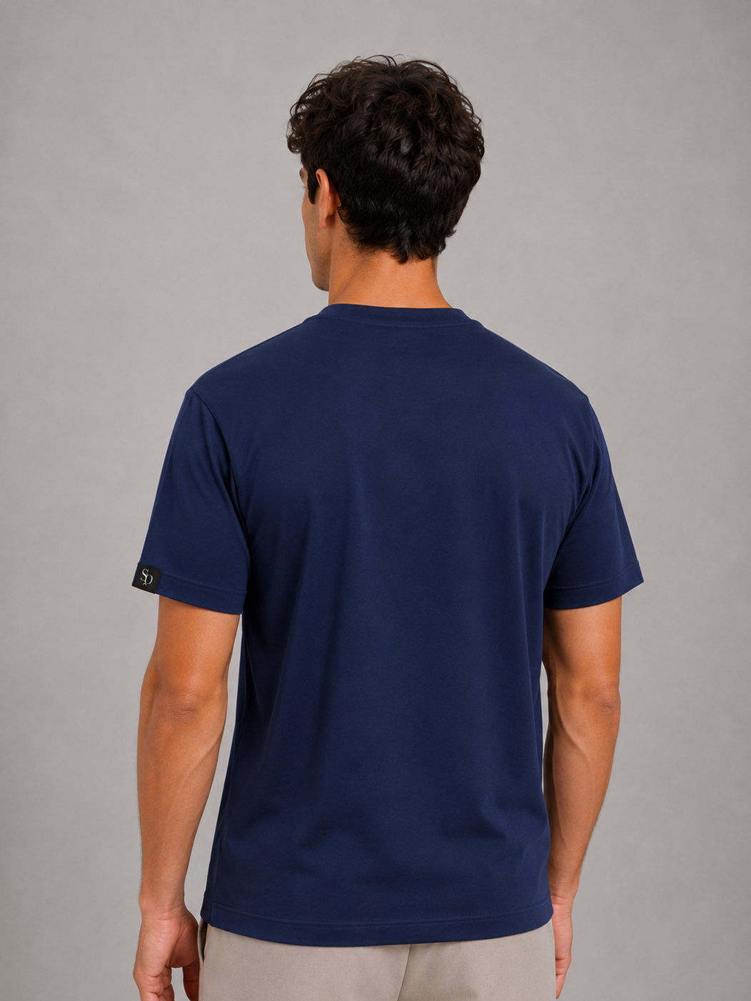 Deep Navy Classic Crew Neck Tshirt